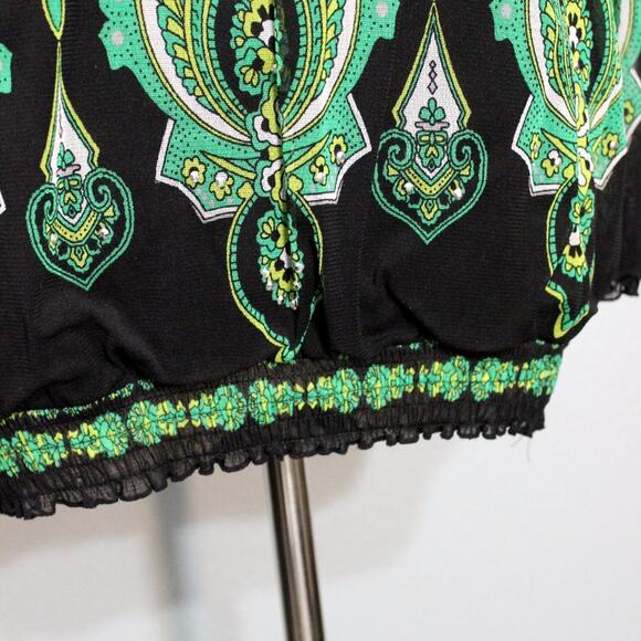 INC International Concepts Boho Top Size Medium - Picture 5 of 8